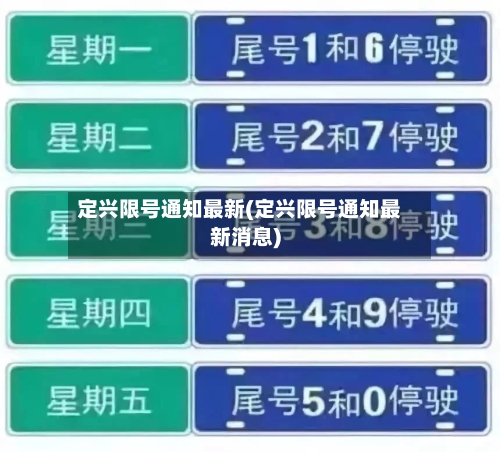 定兴限号通知最新(定兴限号通知最新消息)-第1张图片