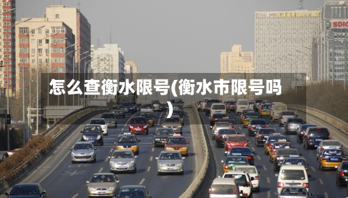 怎么查衡水限号(衡水市限号吗)-第3张图片