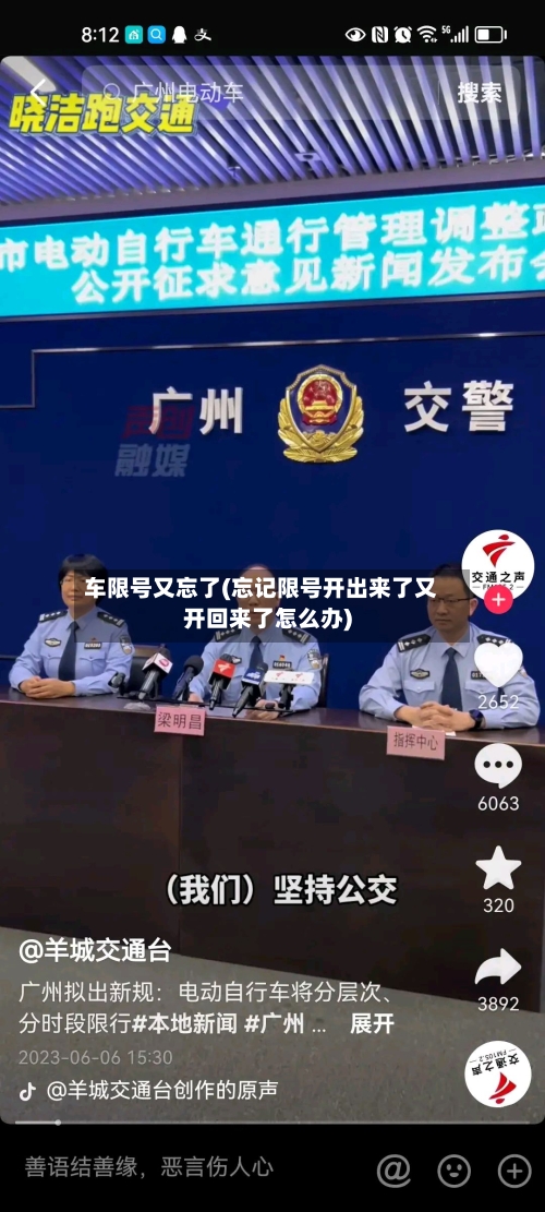 车限号又忘了(忘记限号开出来了又开回来了怎么办)-第3张图片
