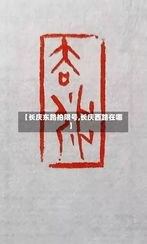 【长庆东路拍限号,长庆西路在哪】-第2张图片